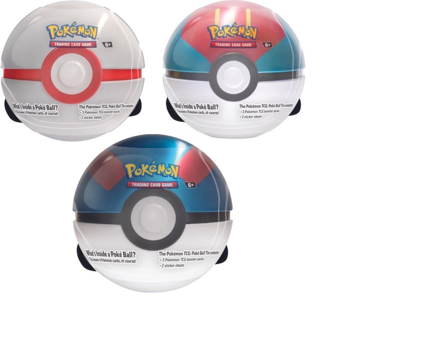 Toys Ken Black Toys | Pokemon Tcg: Poke Ball Tin Series 9 Assortment