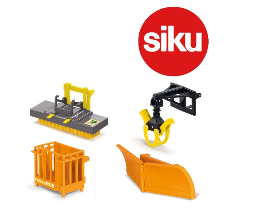 Toys Ken Black Toys | 1:32 Front Loader With Accessories