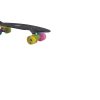 Outdoor Ken Black Toys | 55Cm Black Shortboard With Led Wheels