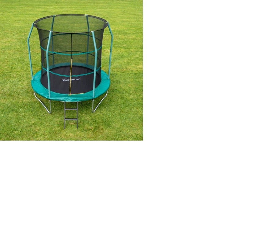 Outdoor Ken Black Toys | 8Ft Trampoline & Enclosure