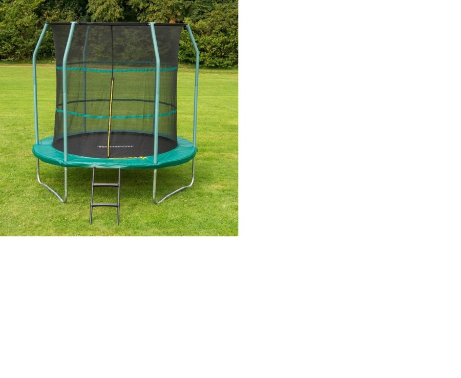 Outdoor Ken Black Toys | 8Ft Trampoline & Enclosure