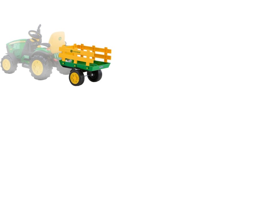 Outdoor Ken Black Toys | John Deere Stake-Side Trailer