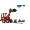 Toys Ken Black Toys | Bruder 1:16 Compact Loader With Bale Gripper And Bale