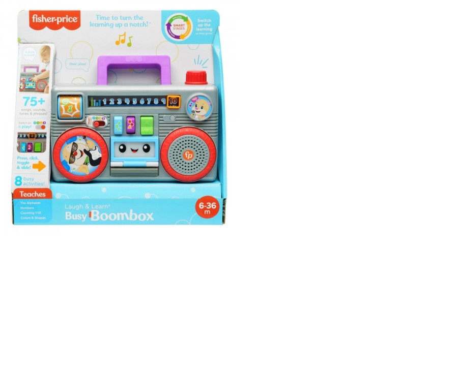 Toys Ken Black Toys | Fisher-Price Laugh & Learn Busy Boombox