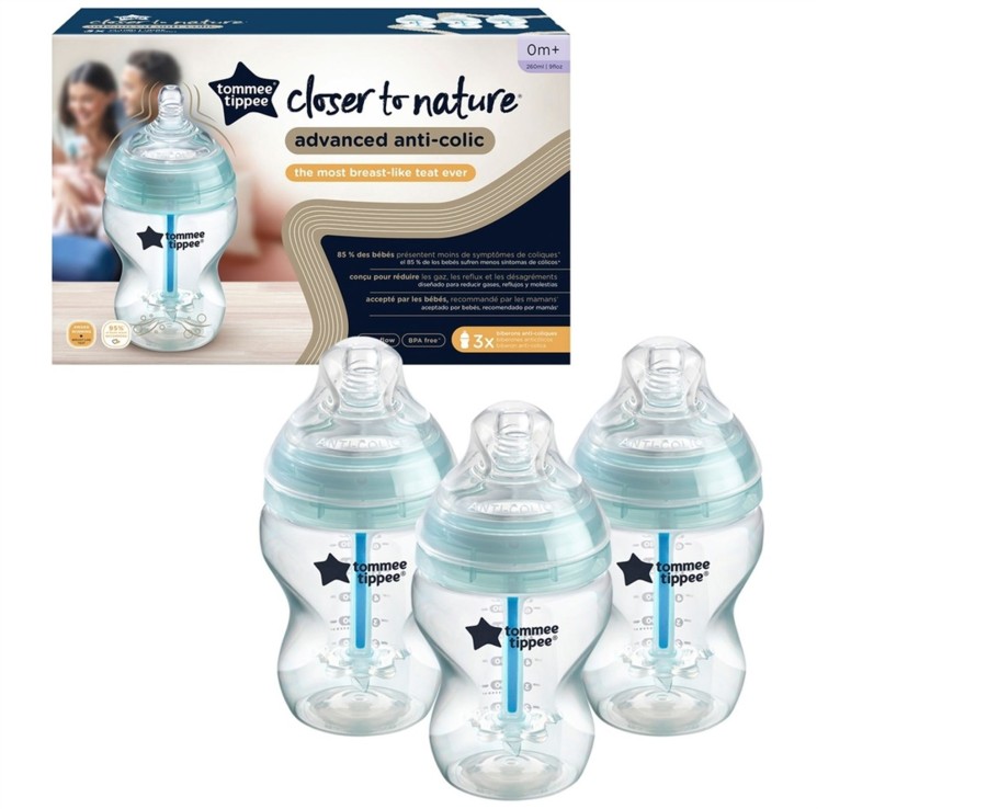 Baby Ken Black Toys | Tommee Tippee Anti-Colic Baby Bottles 3 Pack