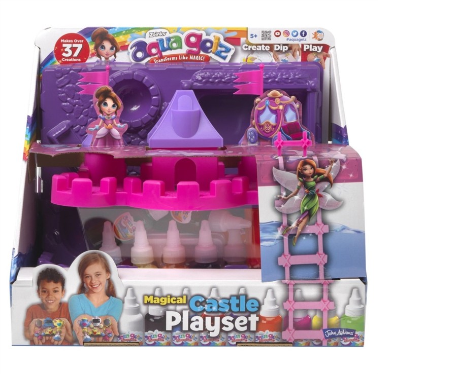 Learning & Education Ken Black Toys | Aqua Gelz Magical Castle Playset