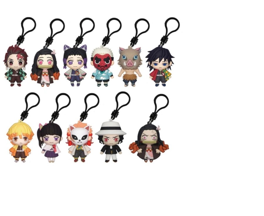 Toys Ken Black Toys | Demon Slayer 3D Keychains Assortment