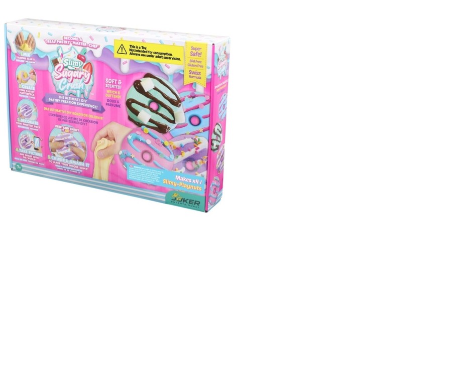 Learning & Education Ken Black Toys | Slimy Sugary Crush Bakery Series Slimy-Donut