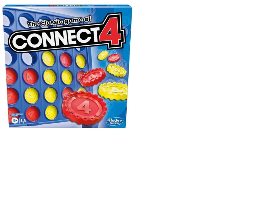 Learning & Education Ken Black Toys | Connect 4 Classic Grid Board Game