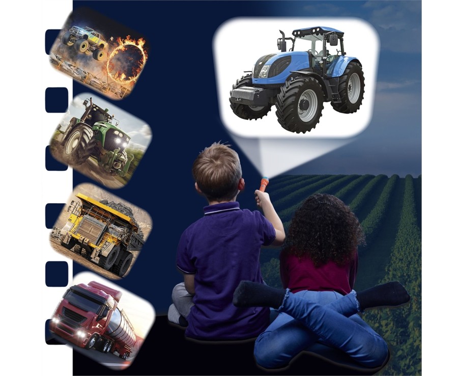 Learning & Education Ken Black Toys | Tractor & Truck Torch Projector