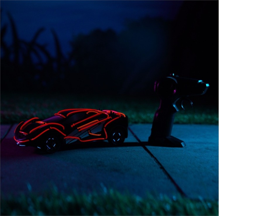 Toys Ken Black Toys | Lumitek Speed Demon 1:16 Remote Control Car