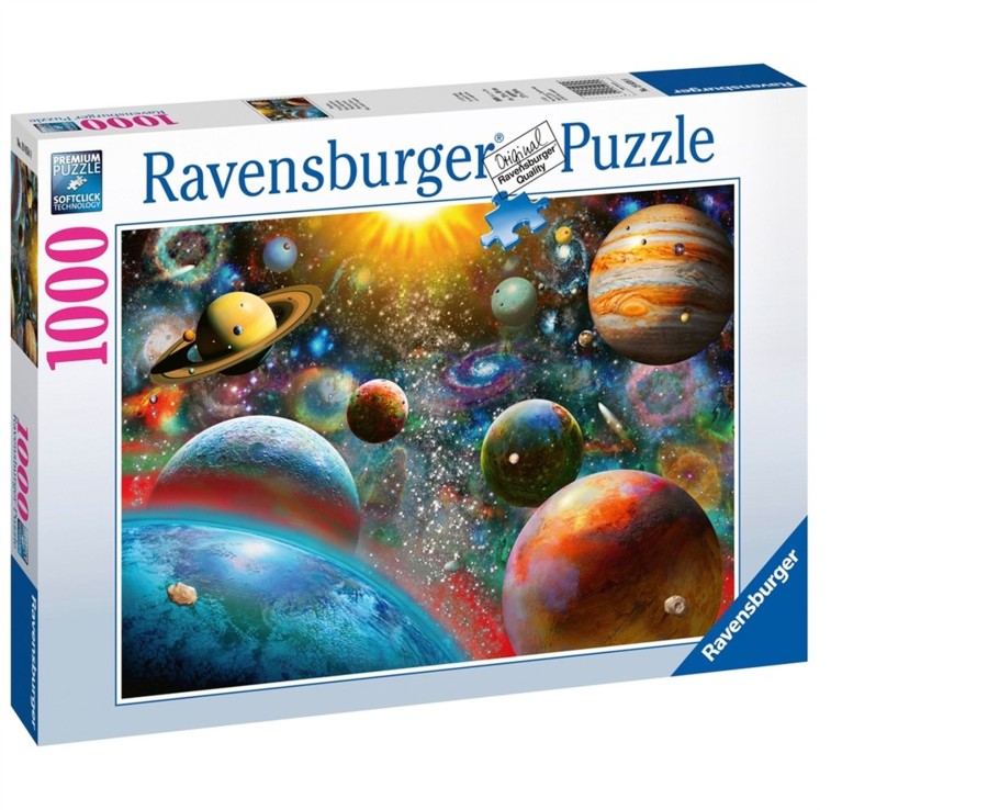 Learning & Education Ken Black Toys | Ravensburger Planetary Vision 1000 Piece Jigsaw Puzzle