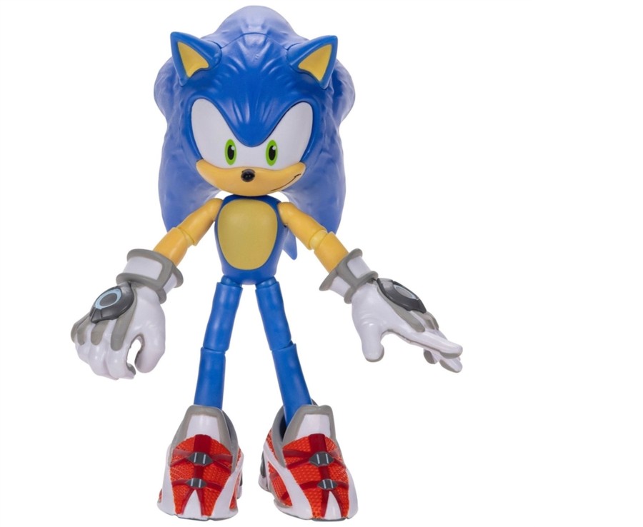 Toys Ken Black Toys | Sonic Prime 12.7 Cm Sonic Action Figure