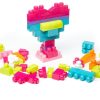 Toys Ken Black Toys | Mega Bloks First Builders Big Building Bag Pink