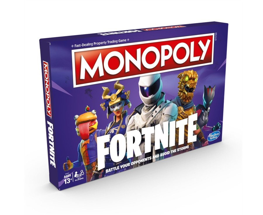 Learning & Education Ken Black Toys | Monopoly: Fortnite Edition Board Game Inspired By Fortnite Video Game