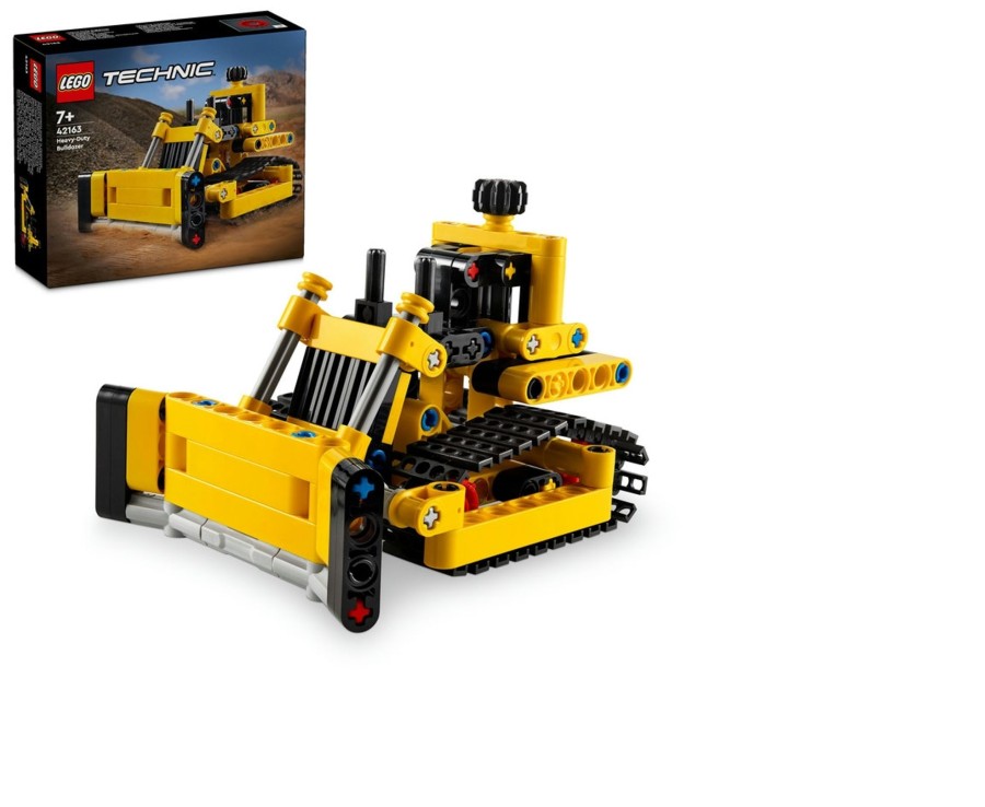 Toys Ken Black Toys | Lego® Technic Heavy-Duty Bulldozer Set 42163