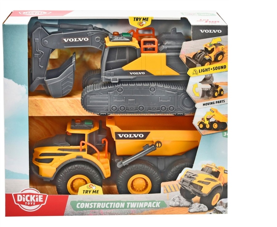 Toys Ken Black Toys | Volvo Construction Twinpack