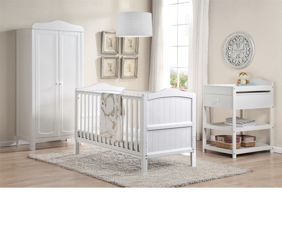 Baby Ken Black Toys | Babylo Ella Cot Bed White