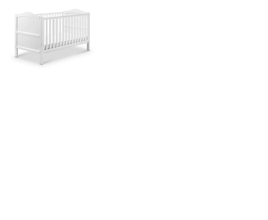 Baby Ken Black Toys | Babylo Ella Cot Bed White