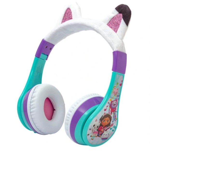 Tech & Gaming Ken Black Toys | Gabby'S Dollhouse Kids' Wireless Bluetooth Headphones