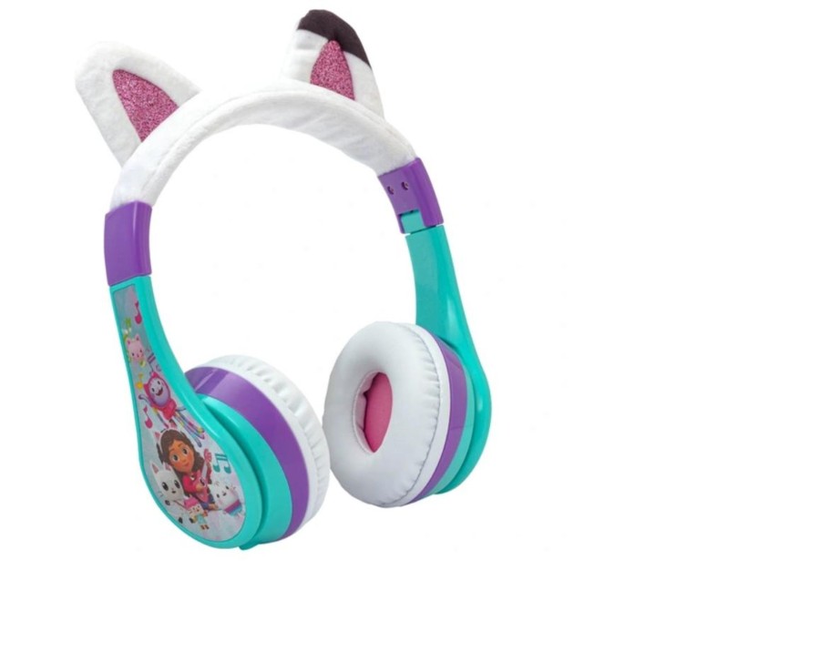 Tech & Gaming Ken Black Toys | Gabby'S Dollhouse Kids' Wireless Bluetooth Headphones