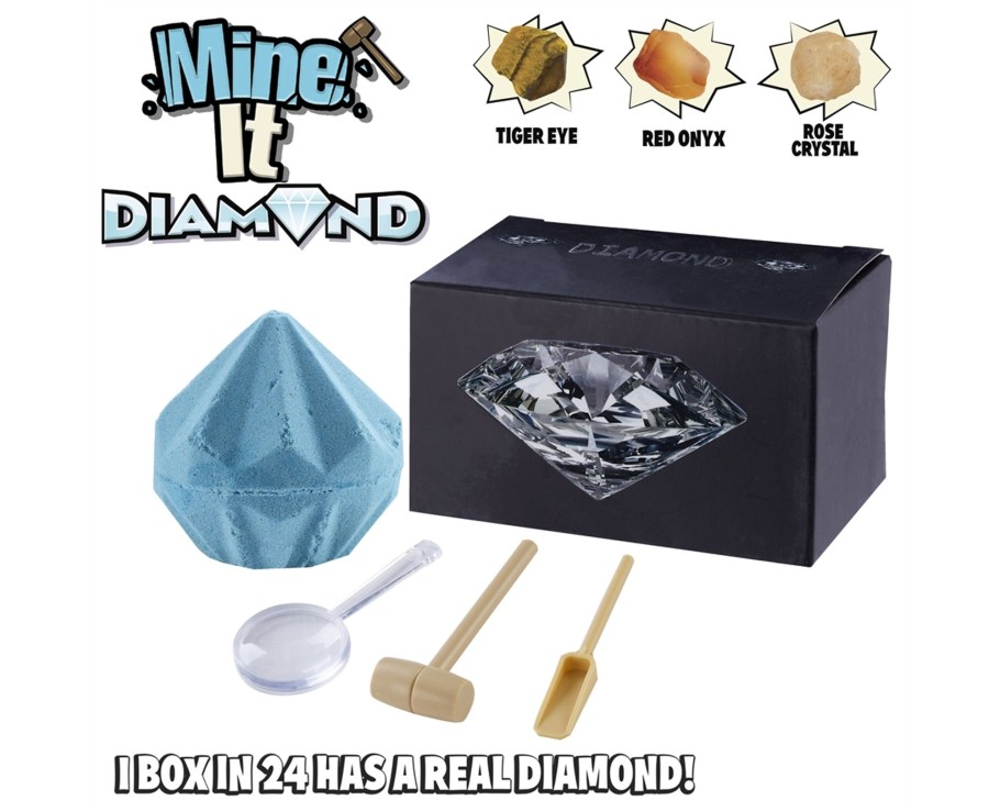 Learning & Education Ken Black Toys | Mine It Diamond And Gold - Assortment