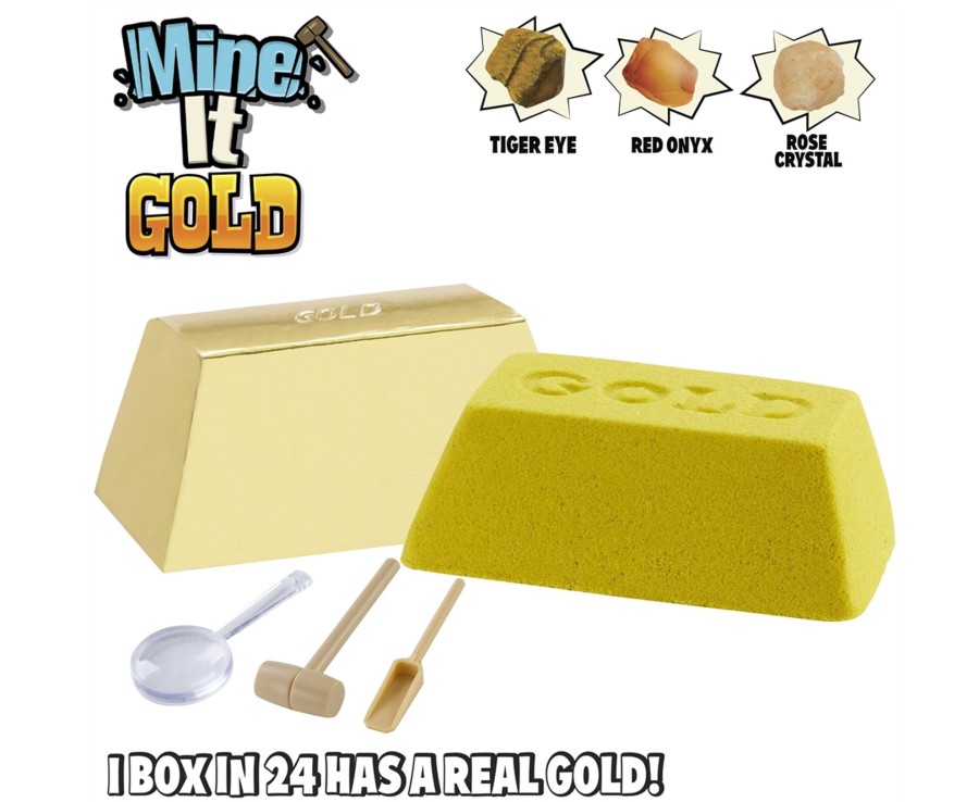 Learning & Education Ken Black Toys | Mine It Diamond And Gold - Assortment