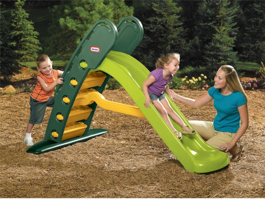 Outdoor Ken Black Toys | Little Tikes Easy Store Giant Slide