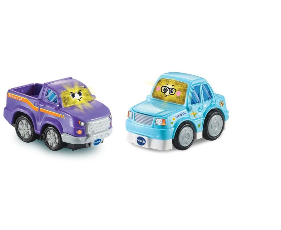 Toys Ken Black Toys | Toot-Toot Drivers 2 Pack - Pick Up Truck, Family Car