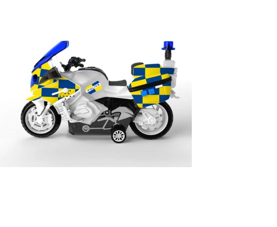 Toys Ken Black Toys | Super Wheelz Lights & Sounds Police Motorbike