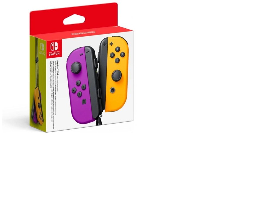 Tech & Gaming Ken Black Toys | Nintendo Switch Joy-Con Controller Pair - Purple/Orange