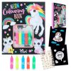 Learning & Education Ken Black Toys | Ylvi Neon Colouring Book Set