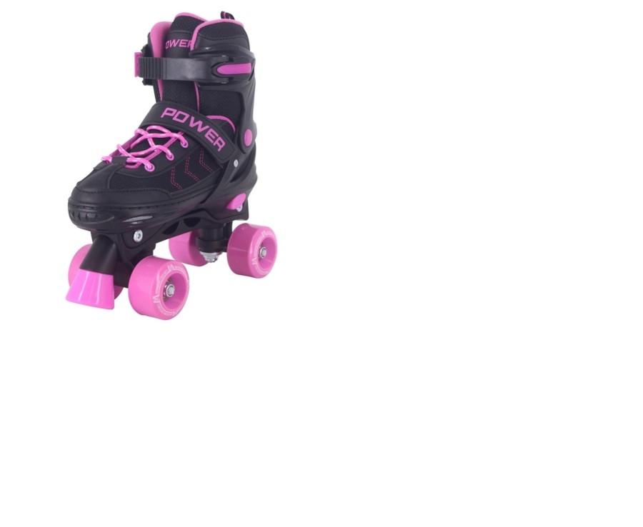 Outdoor Ken Black Toys | Adjustable Quad Skate Pink Black 13-2