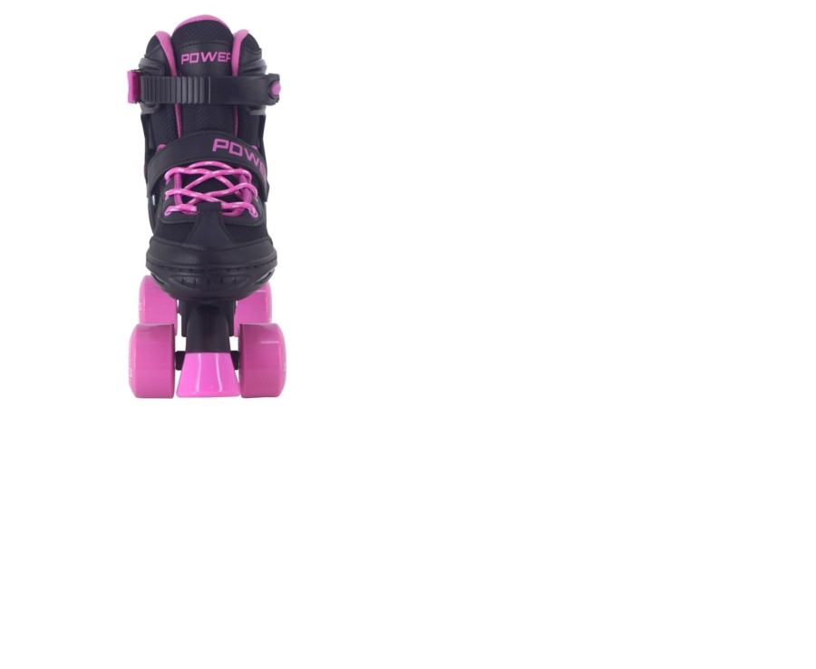 Outdoor Ken Black Toys | Adjustable Quad Skate Pink Black 13-2