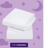 Baby Ken Black Toys | Cot Fitted Sheets 100% Jersey Cotton 60 X 120 X 12 Cm - White