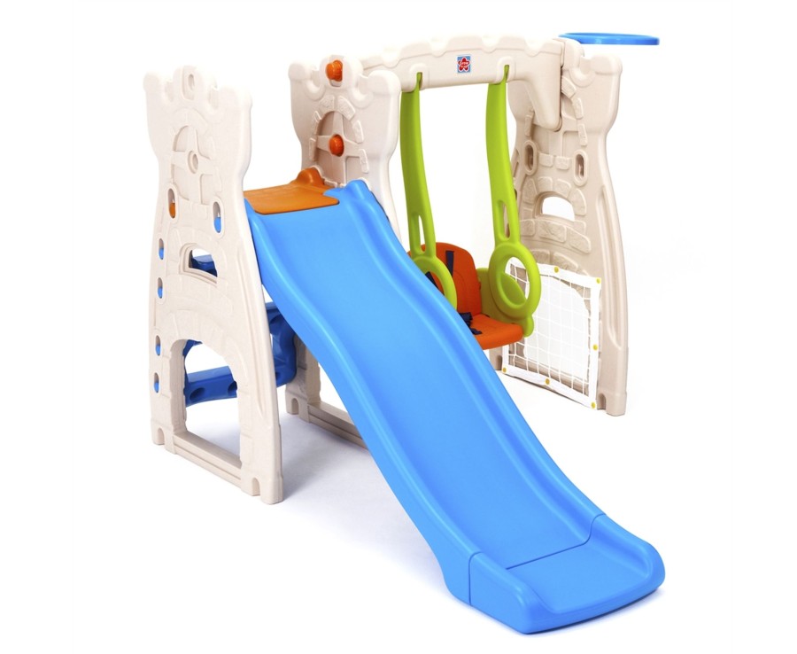 Outdoor Ken Black Toys | Scramble N Slide Play Center