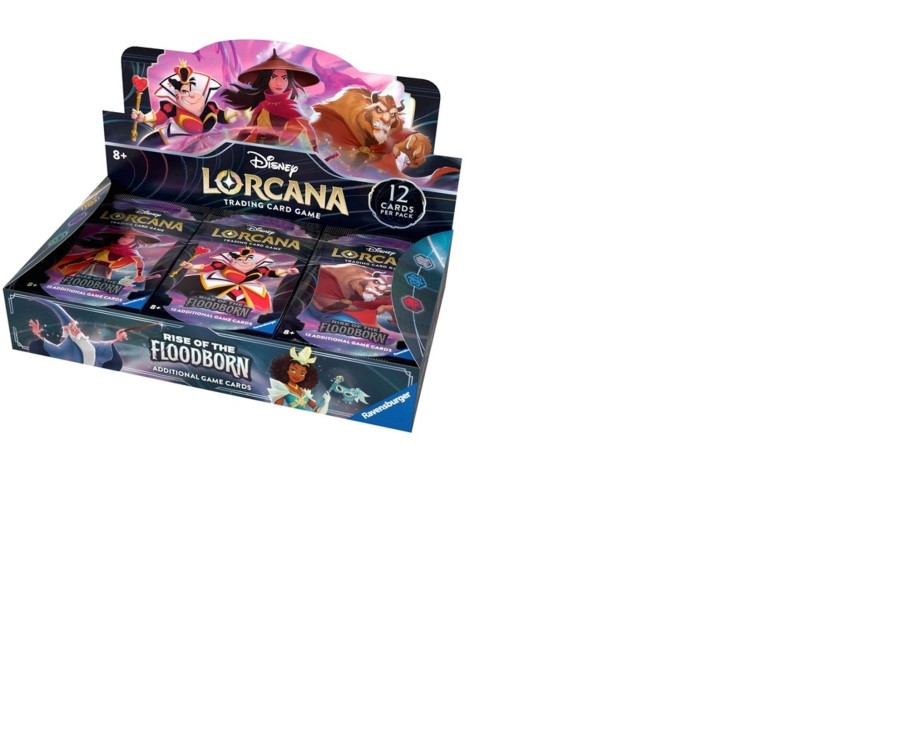 Toys Ken Black Toys | Disney Lorcana Trading Card Game: Rise Of The Floodborn Booster Pack Assortment