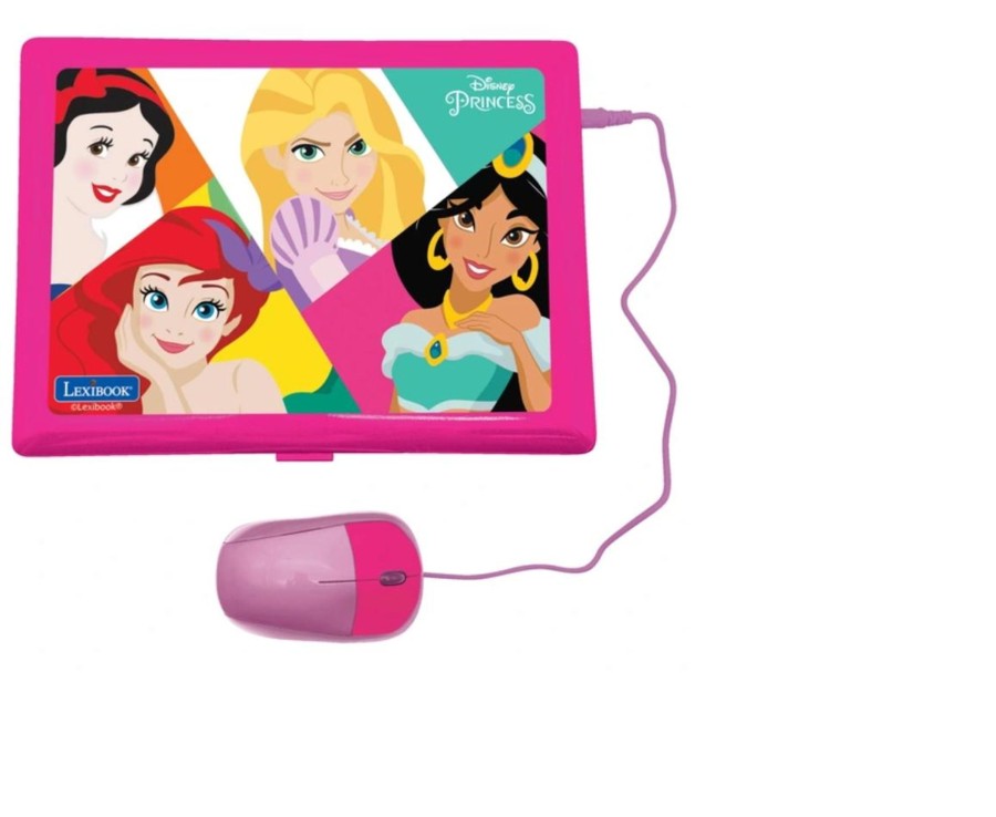 Toys Ken Black Toys | Lexibook Disney Princess Bilingual Laptop