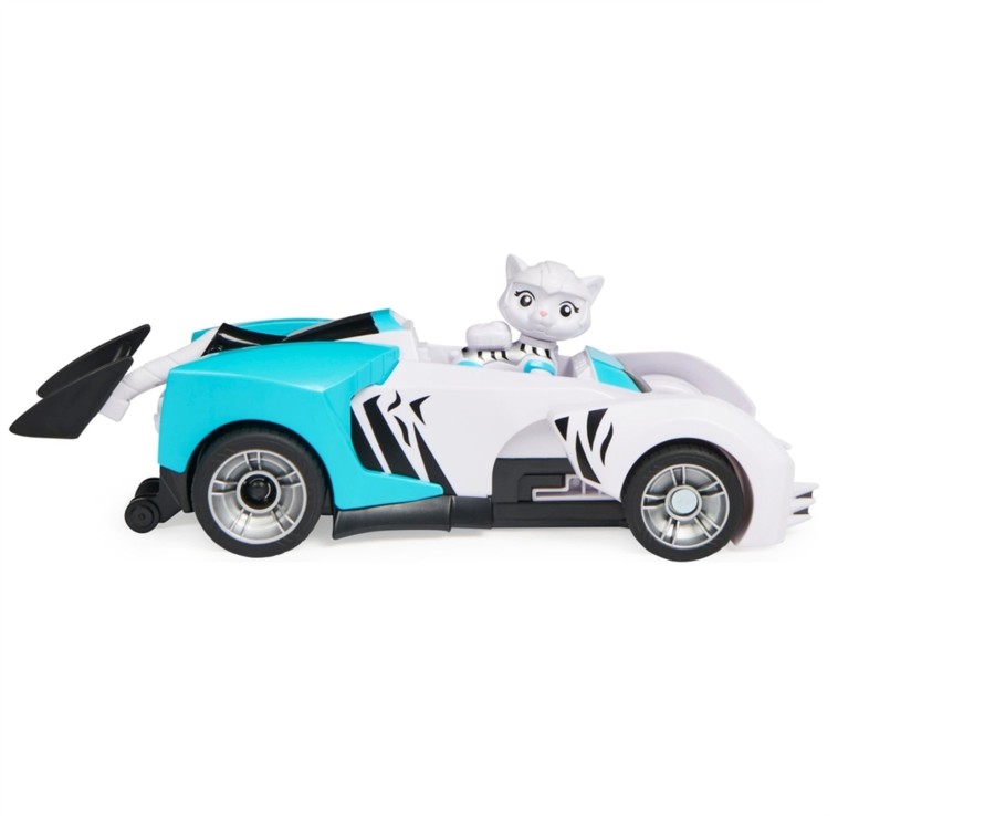 Toys Ken Black Toys | Paw Patrol, Cat Pack, Rory'S Transforming Toy Car With Collectible Action Figure