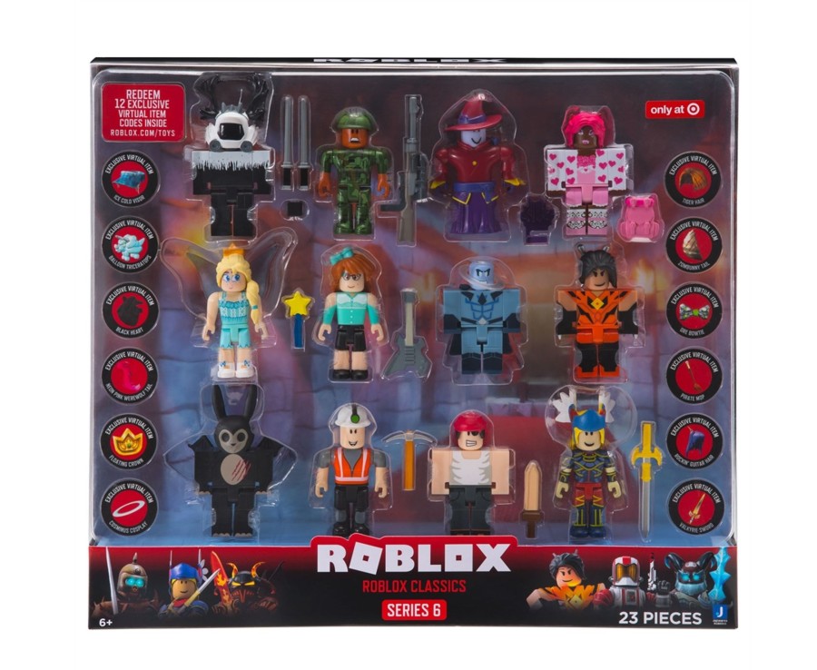 Toys Ken Black Toys | Roblox 12 Figure Pack - Robloxlox Classics