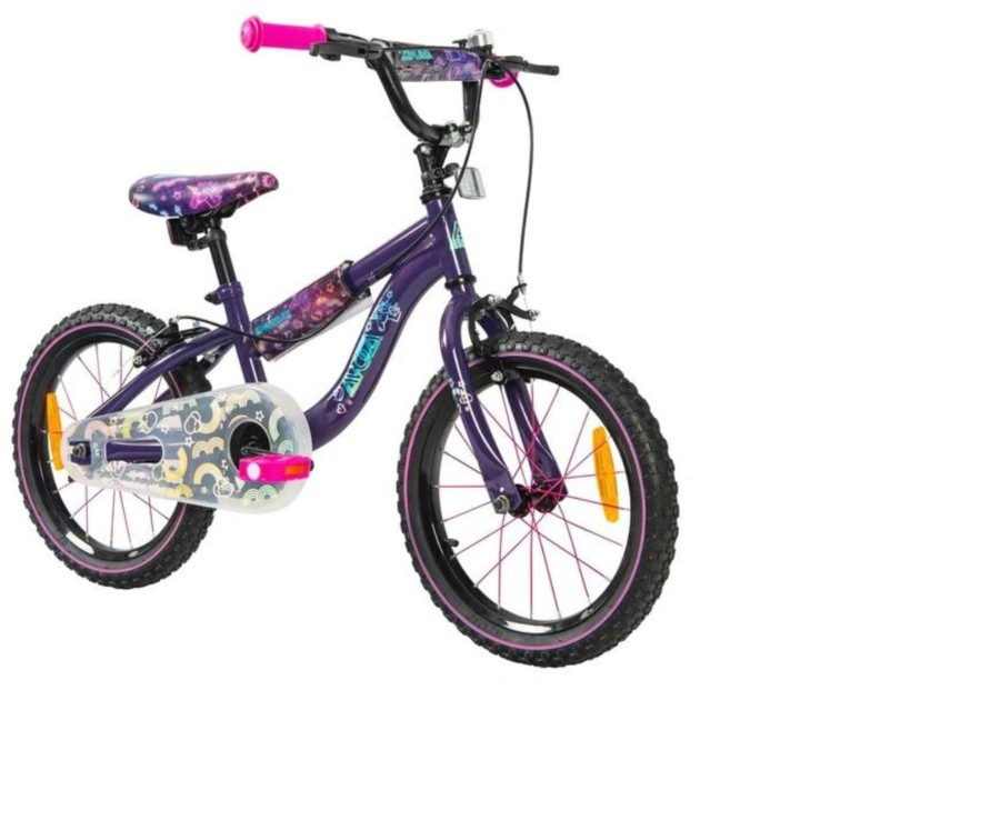 Outdoor Ken Black Toys | 16 Inch Avoca Sparkle Neon Bike