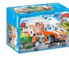 Toys Ken Black Toys | Playmobil 70049 Ambulance With Flashing Lights