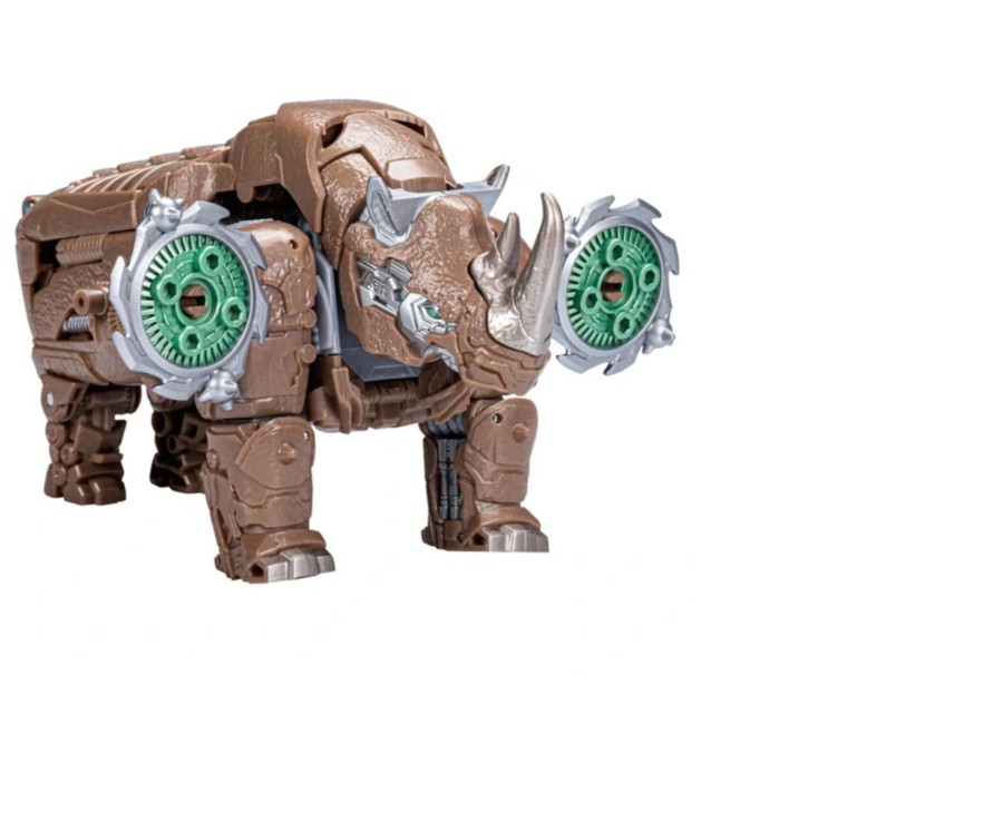 Toys Ken Black Toys | Transformers: Rise Of The Beasts Voyager Class Rhinox Action Figure