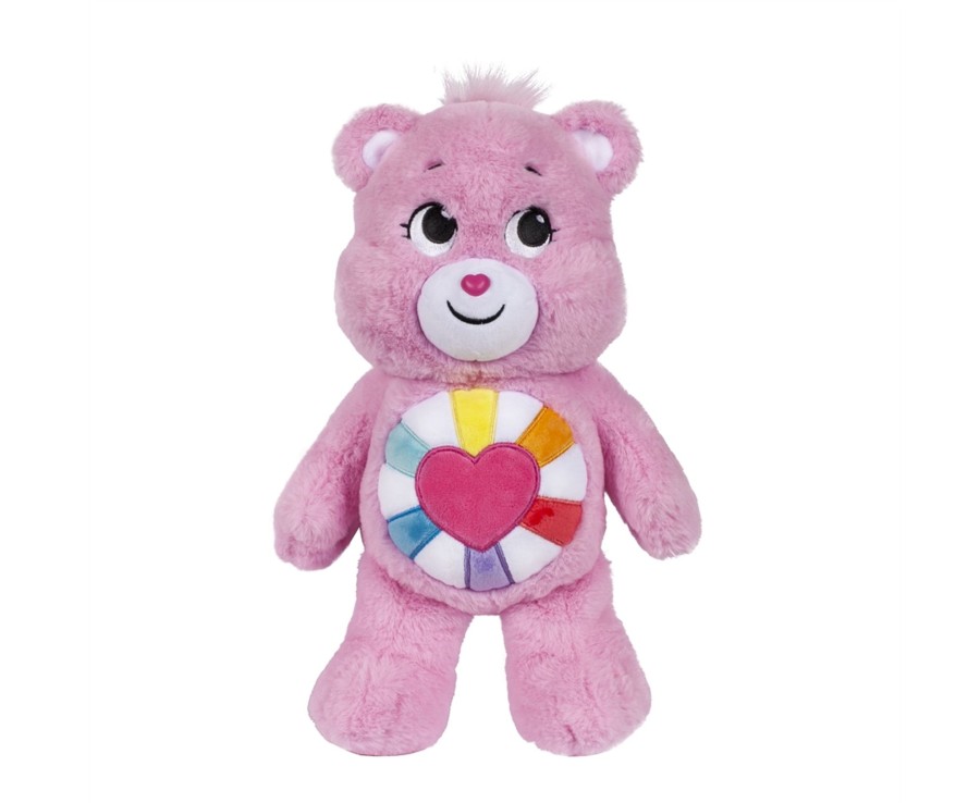 Toys Ken Black Toys | Care Bears 35Cm Medium Plush - Hopeful Heart Bear