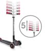 Outdoor Ken Black Toys | Globber Master Lights Foldable Scooter Black-Red