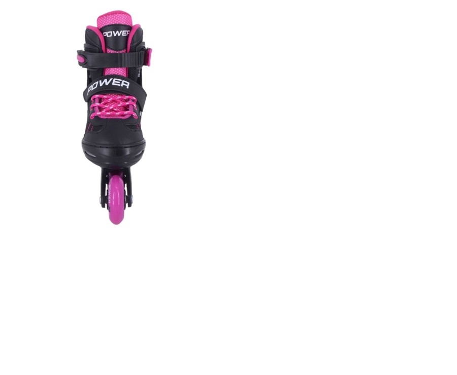 Outdoor Ken Black Toys | Adjustable Inline Skate Pink Black 2-4