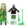 Toys Ken Black Toys | Rainbow High Fantastic Jade Hunter Green Doll Fashion Playset