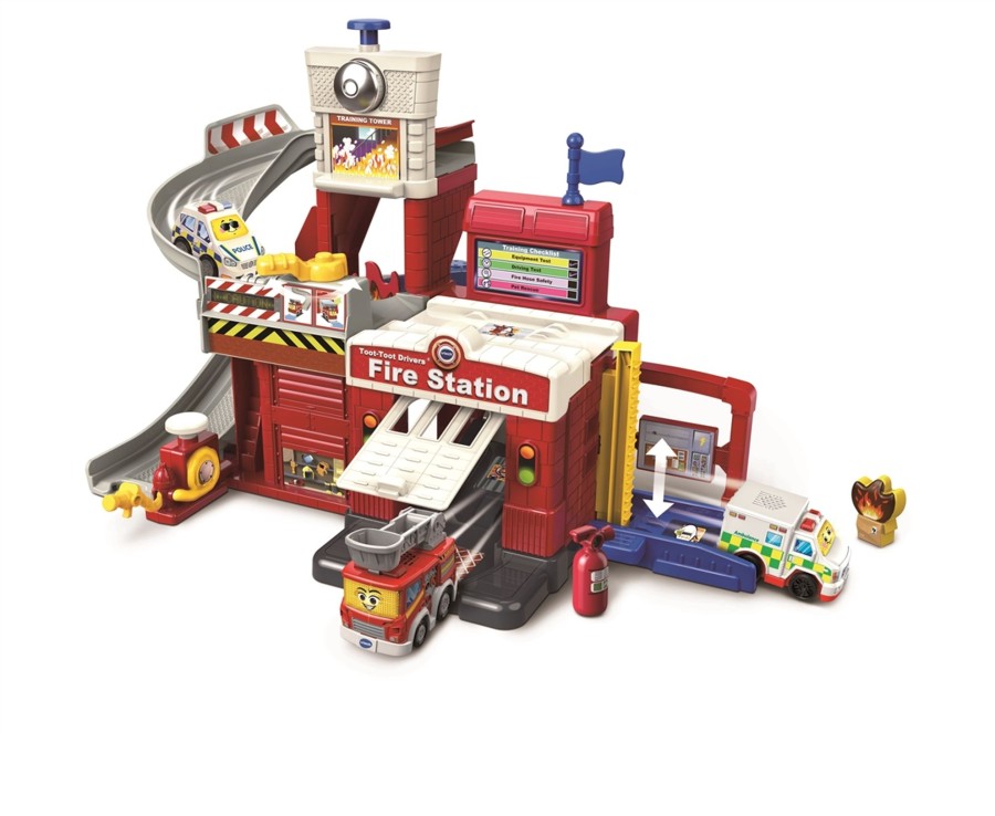 Toys Ken Black Toys | Toot-Toot Drivers® Fire Station