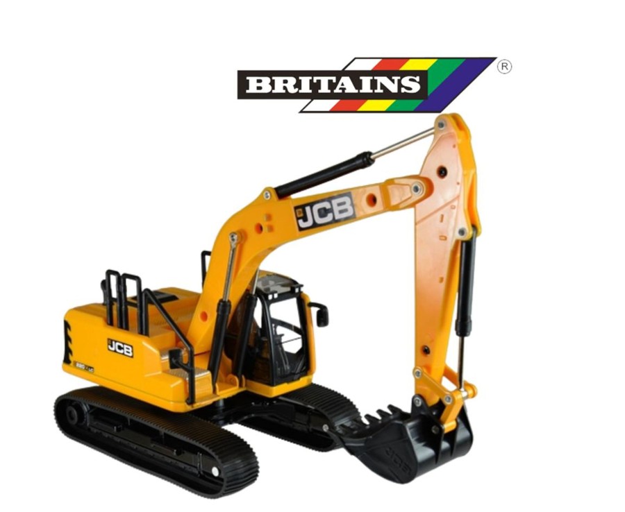 Toys Ken Black Toys | 1:32 Jcb Excavator