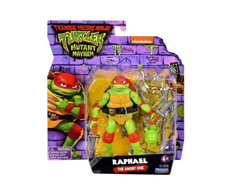 Toys Ken Black Toys | Tmnt Mutant Mayhem Basic Figure - Raphael